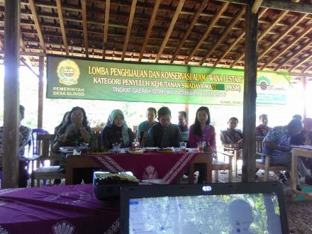 Desa Dlingo Wakili Kab. Bantul Dalam Lomba Konservasi Alam Tingkat DIY