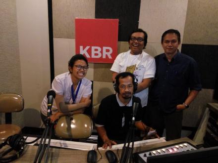 Kerjasama Siaran Jejaring Sandigita FM I Radio Patuk Integrasi dengan KBR Jakarta 