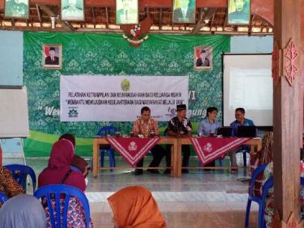 Pelatihan Ketrampilan dan Kewirausahaan Bagi Keluarga Miskin 