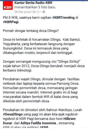 Disiarkan di Lebih 600 Radio dari Sabang sampai Merauke 