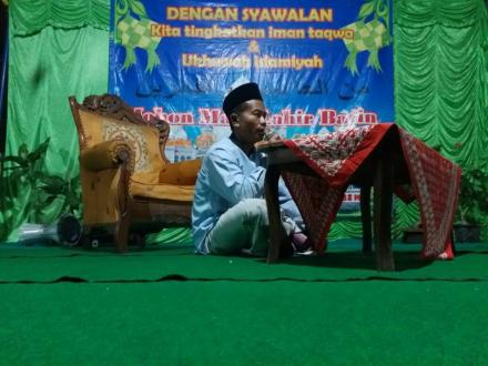 Pengajian Akbar dan Syawalan di Dusun Kebosungu I