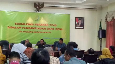 SOSIALISASI TP4 KEJAKSAAN RI DI KAB. BANTUL