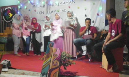 Malam Perpisahan KKN UMY 160 