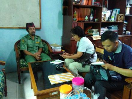 KUNJUNGAN STUDI YMM DI DESA DLINGO