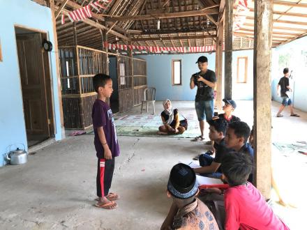 PERLOMBAAN ANAK WUJUD MENYAMBUT HARI KEMERDEKAAN KE 73 DI DUSUN KORIPAN II DLINGO