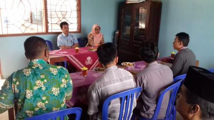 KUNJUNGAN TIM VERIFIKASI REHAP JARINGAN AIR BERSIH DI DESA DLINGO