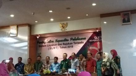 FASILITATOR SLRT DAN PUSKESOS DLINGO MENGIKUTI BIMTEK DI HARI KE 1