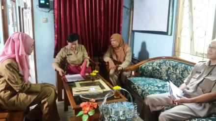 KUNJUNGAN TIM MONITORING EVALUASI SID DESA DLINGO