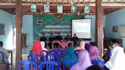 SOSIALISASI TANAH KAS DESA DLINGO UNTUK PENYEWA TANAH KAS