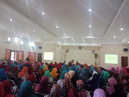 KASI PELAYANAN DESA DLINGO MENGHADIRI SOSIALISASI DB4MK 2019