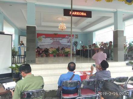 MUSRENBANG TAHUN PERENCANAAN 2020 KECAMATAN DLINGO