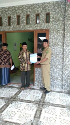 PENYERAHAN AKSI SIMPATI WARGA DUSUN POKOH I