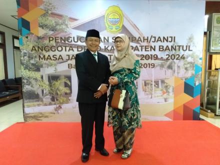 SELAMAT DAN SUKSES KEPADA BAPAK H YASMURI SEBAGAI ANGGOTA DPRD BANTUL