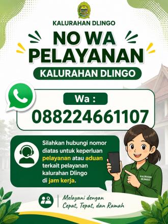 KALURAHAN DLINGO SEDIAKAN LAYANAN WHATSAPP UNTUK MEMPERMUDAH PELAYANAN MASYARAKAT