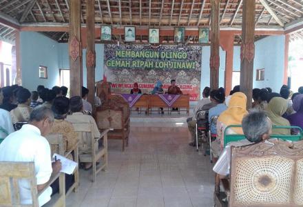 SOSIALISASI CALON PENERIMA BSPS DESA DLINGO